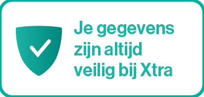 Je gegevens zijn altijd veilig met Xtra