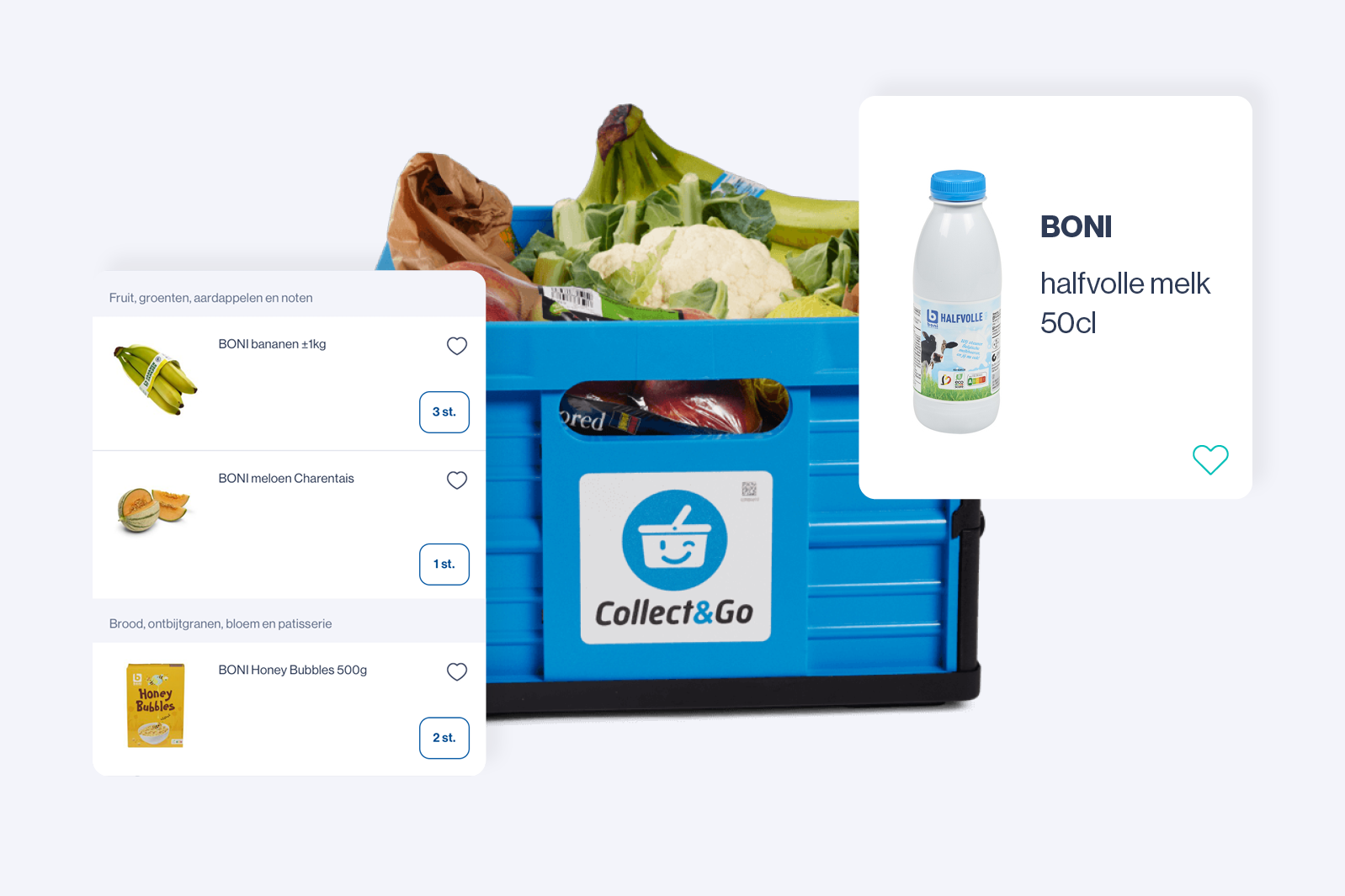 Collect&Go in de Xtra-app