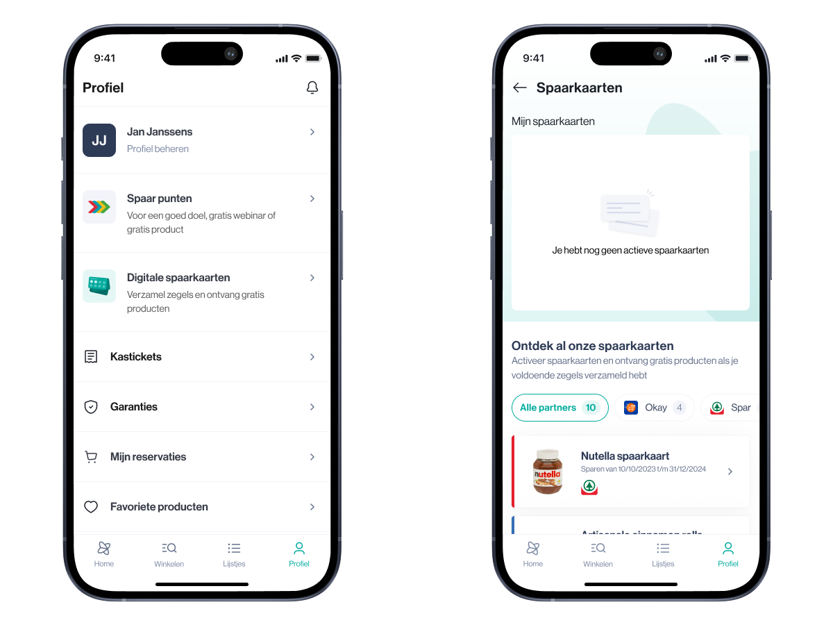 Zo werken Digitale spaarkaarten in 4 stappen