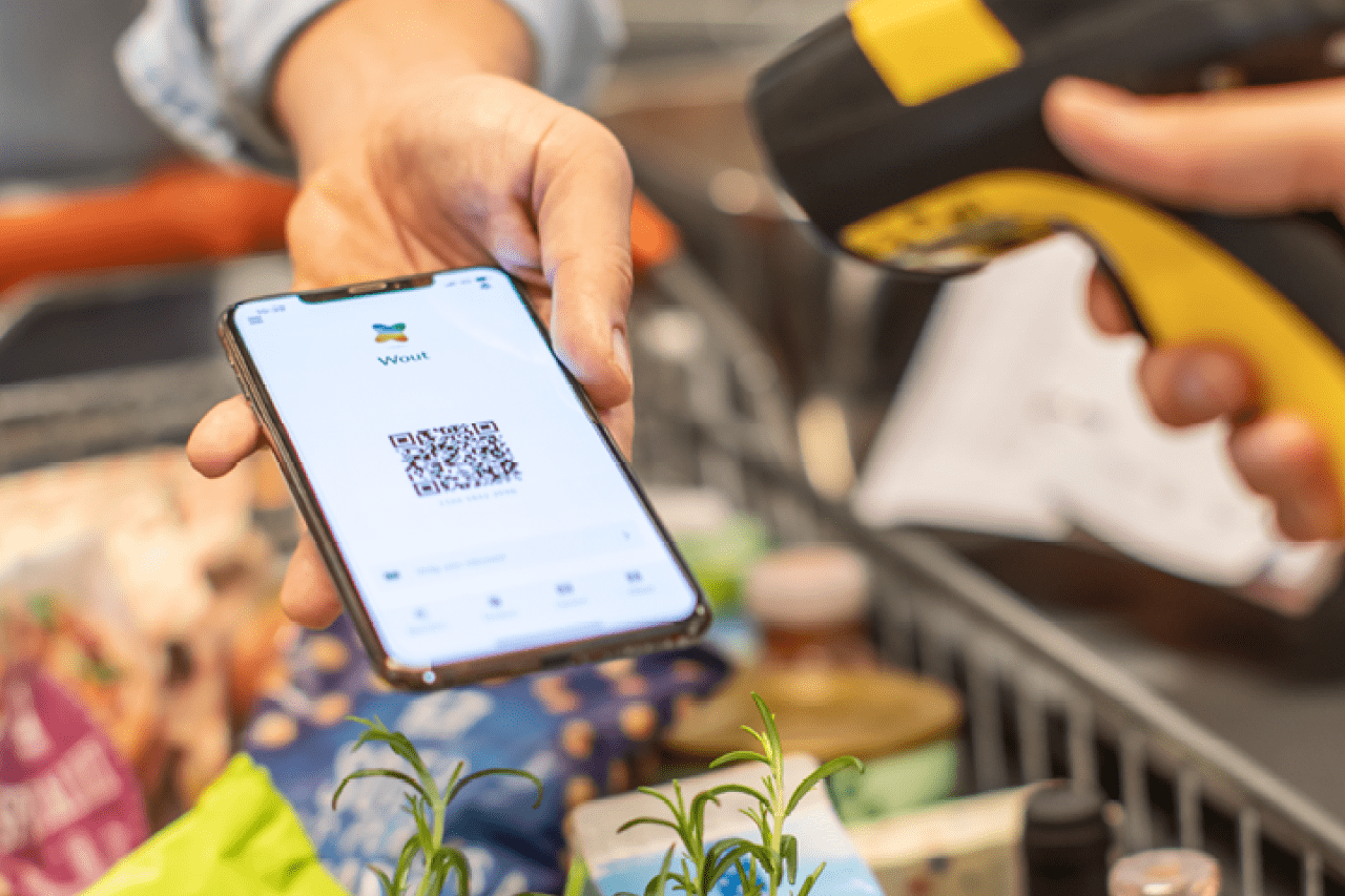 Betalen in de winkel met je gsm: dat kan via de Xtra-app.